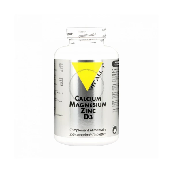 Vit'All+ Camg Zn D3 250 Comprimés