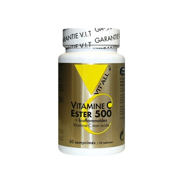 Vit'All+ Vitamine C Ester 500 50 Comprimés