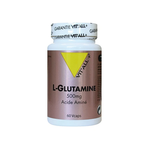 Vit'All+ L-glutamine 500mg 100 Gélules