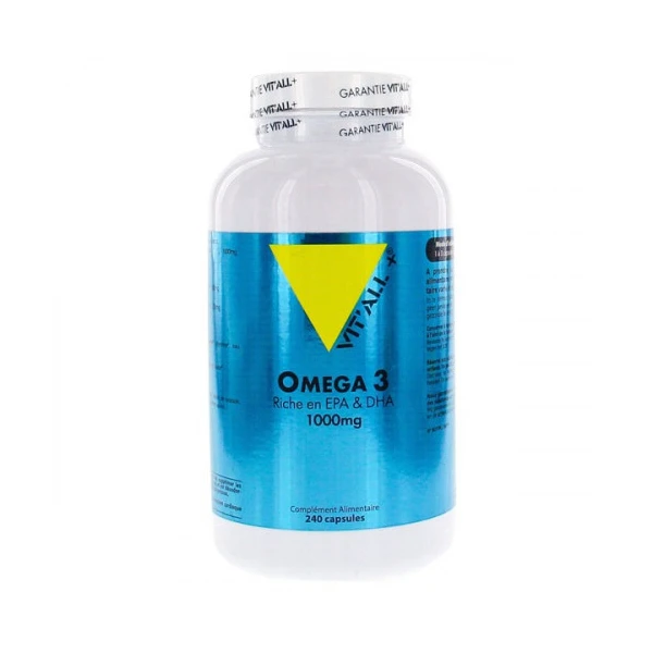 Vit'All+ Omega 3 1000mg 240 Capsules