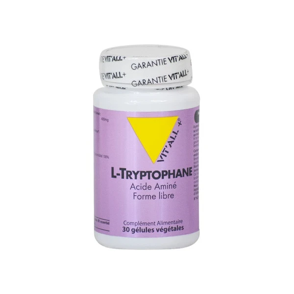 Vit'All+ L-tryptophane 400mg 30 gélules