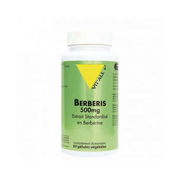 Vit'All+ Berberis 500mg 60 Gélules