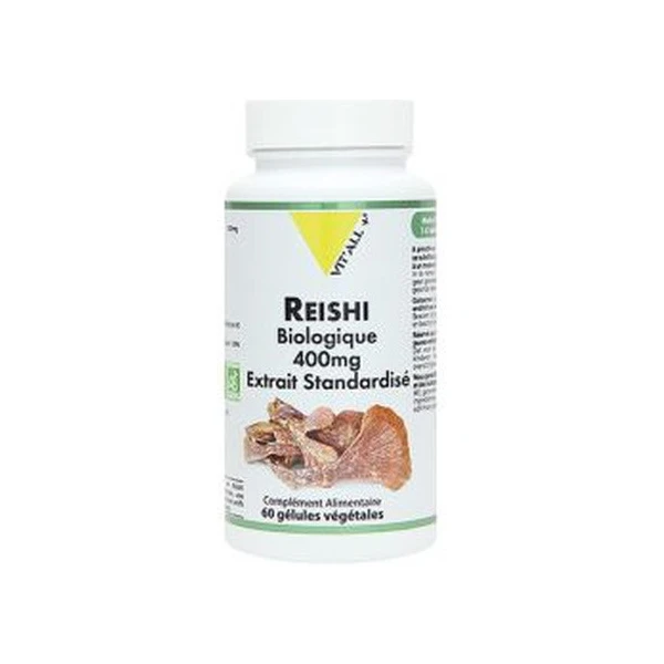 Vit'All+ Reishi Bio 400mg 60 Gélules
