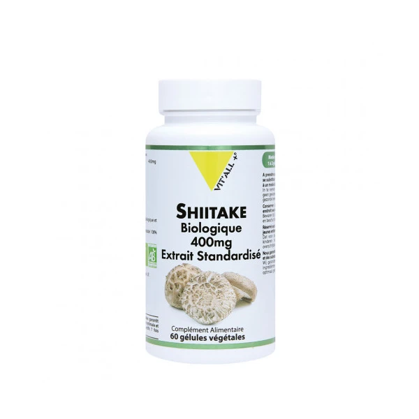 Vit'All+ Shiitake Bio 400mg 60 Gélules