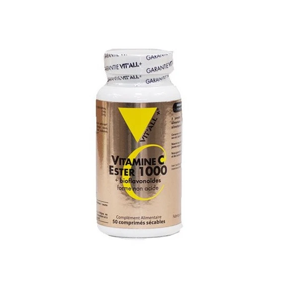 Vit'All+ Vitamine C Ester 1000 50 comprimés sécables