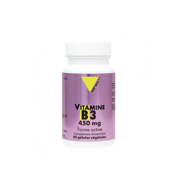 Vit'All+ VITAMINE B3 450mg 60 gélules