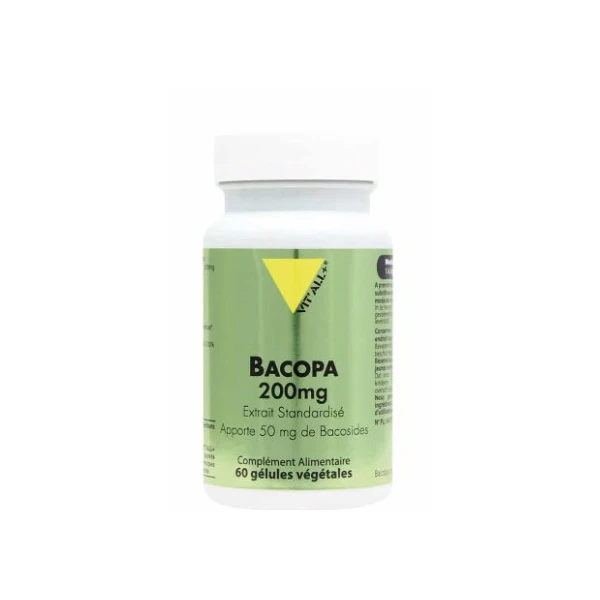 Vit'All+ Bacopa 200mg 60 Comprimés