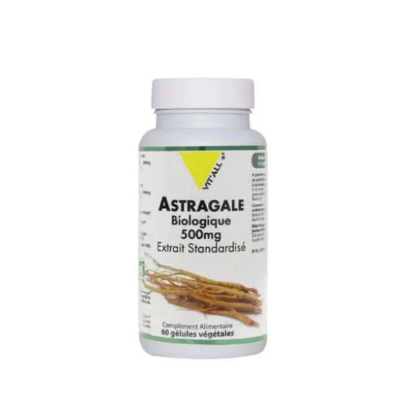 Vit'All+ Astragale Bio 500mg 60 Capsules