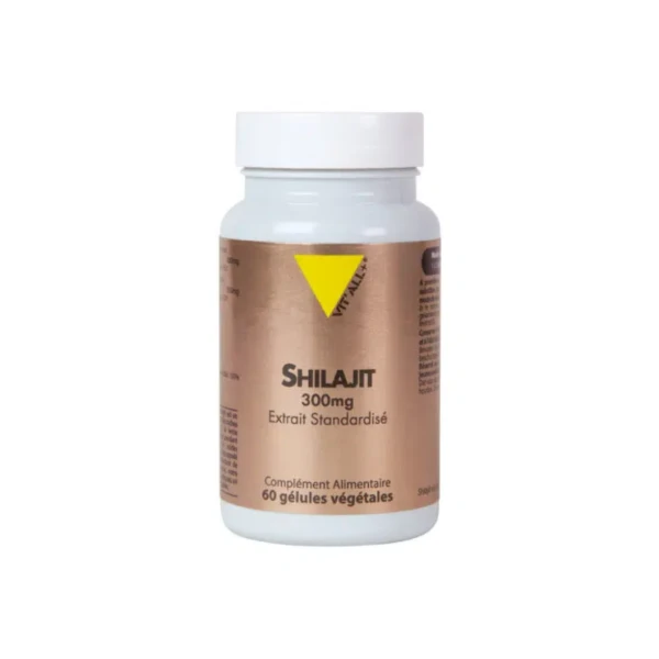 VITALL+ SHILAJIT Extrait Standardise 300mg - 60 Gelules Vegetales