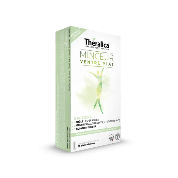 THERALICA MINCEUR Ventre Plat 3 Actions - 30 Gelules