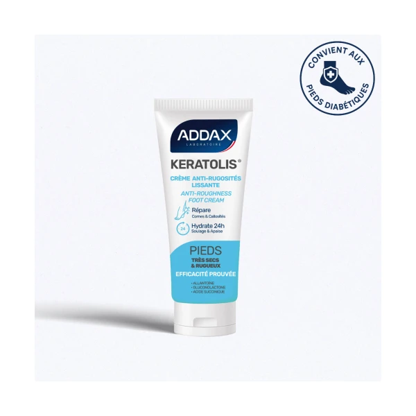 ADDAX KERATOLIS Creme Pieds Anti-Rugosites Lissante - 50ml