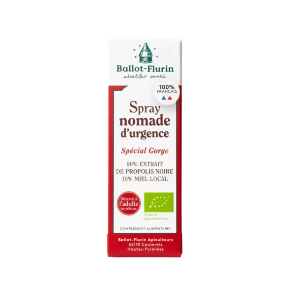 Spray Nomade d'Urgence Spécial Gorge 15 ml
