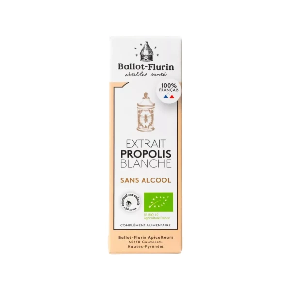 Extrait Propolis Blanche Bio - 15 ml
