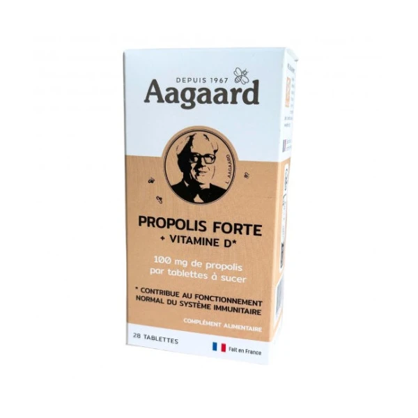 Aagaard Propolis Propolis Forte + Vitamine D 28 tablettes