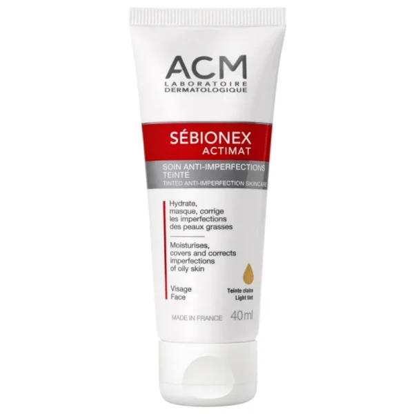 Laboratoire ACM Sébionex Actimat Soin Anti-Imperfections Teinté 40 ml