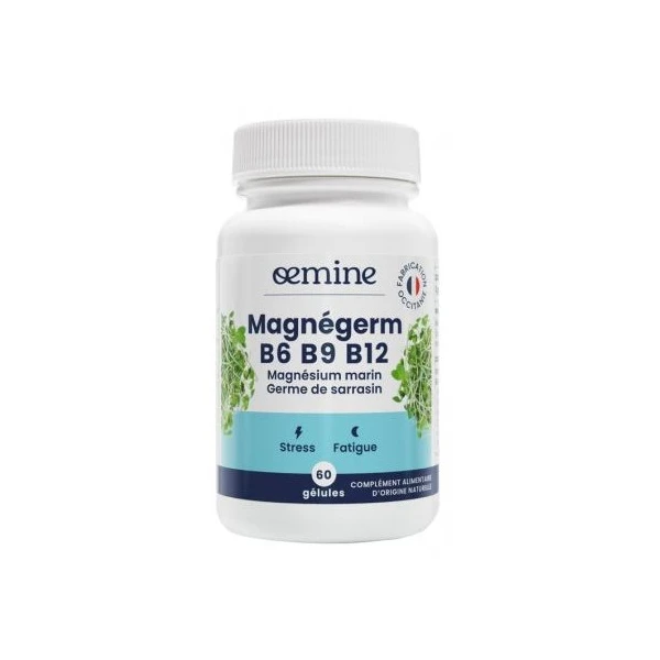 OEMINE MAGNEGERM B6 B9 B12 - 60 Gelules