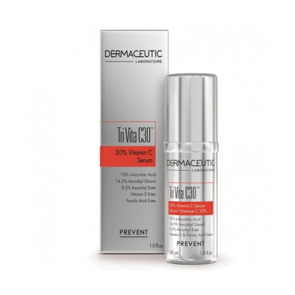 Dermaceutic Tri-Vita Serum Vitamine C 30% C30 Prévenir 30ml