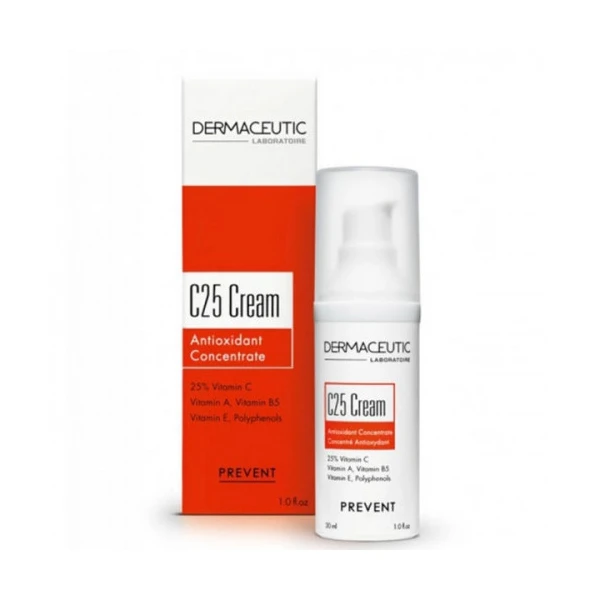 Dermaceutic C25 Cream Concentre Antioxydant Prévenir 30ml