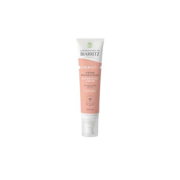 Laboratoires De Biarritz Soins Réparateurs Crème Réparatrice Bio Peaux irritées ou réactives 100ml