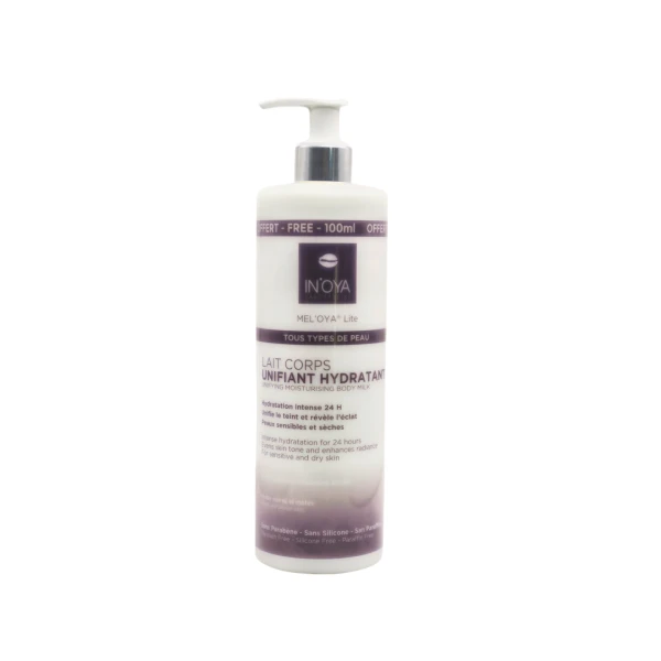 INOYA MEL'OYA Lait Corps Unifiant Hydratant - 500ml