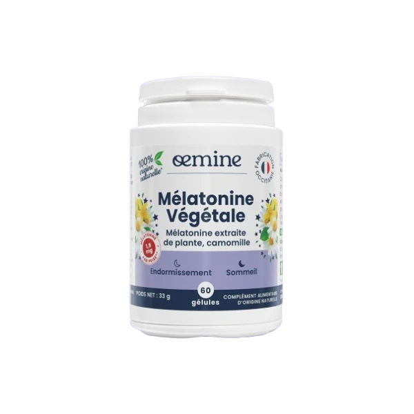 OEMINE MELATONINE VEGETALE - 60 Gelules