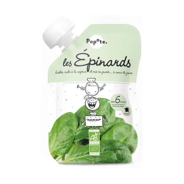 POPOTE GOURDE Les Epinards - 120g