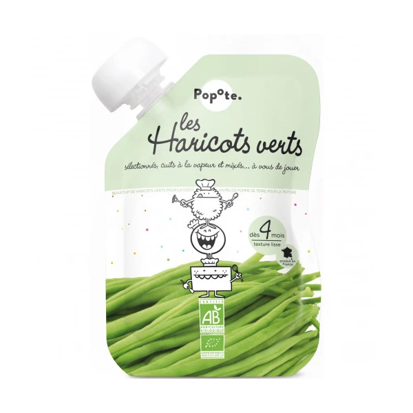 POPOTE GOURDE Les Haricots Verts - 120g