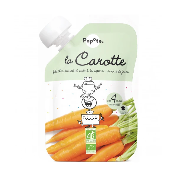 POPOTE GOURDE La Carotte - 120g