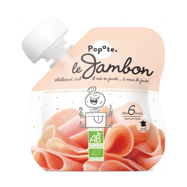POPOTE GOURDE Jambon - 60g