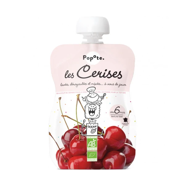 POPOTE GOURDE Les Cerises BIO - 120g