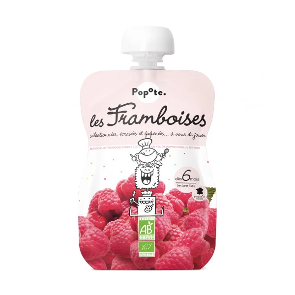 POPOTE GOURDE Les Framboises - 120g
