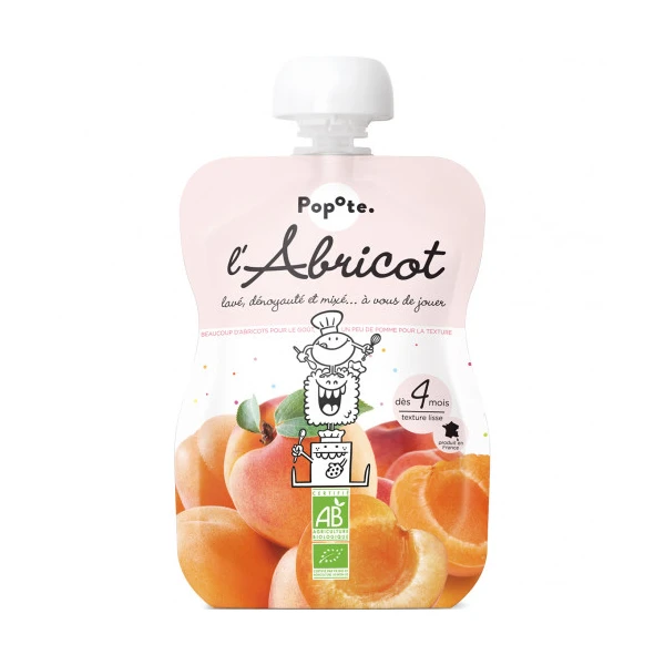 POPOTE GOURDE L'Abricot - 120g