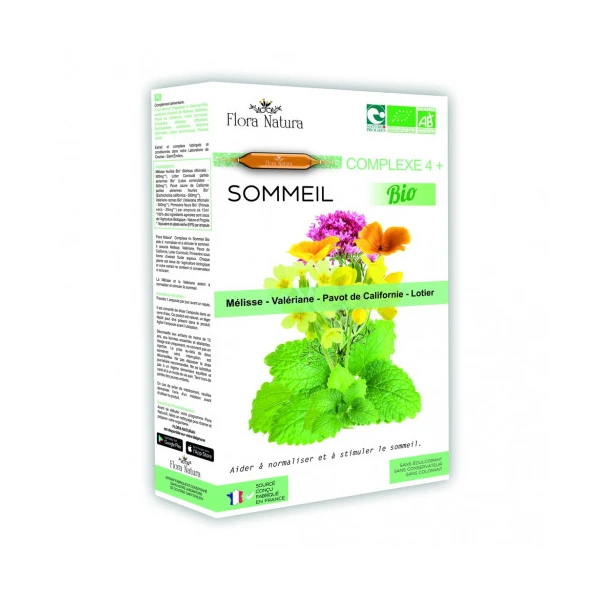 Flora Natura Sommeil Bio Complexe 4+ 20 ampoules
