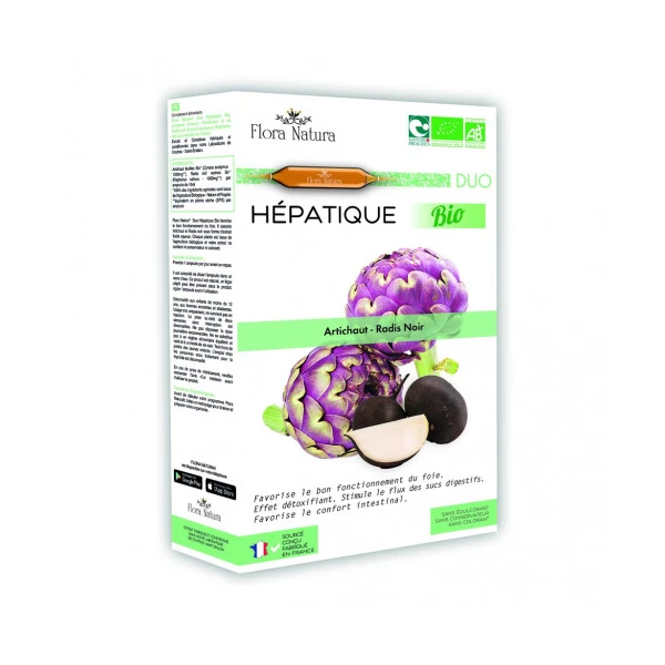Flora Natura Hépatique 20 ampoules