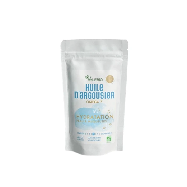 VALEBIO HUILE D'ARGOUSIER BIO - 60 Capsules