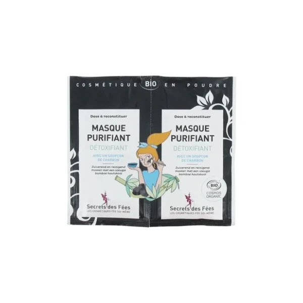 Secrets de Fées Masque Bio Purifiant Détoxyfiant