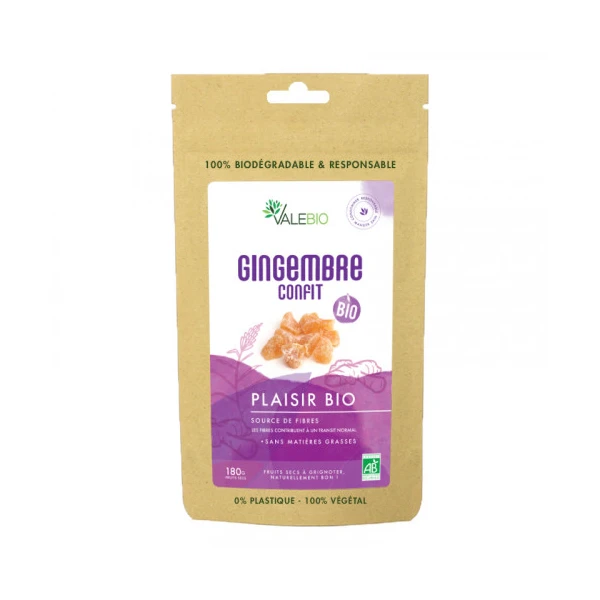 VALEBIO GINGEMBRE Confit BIO - 180g