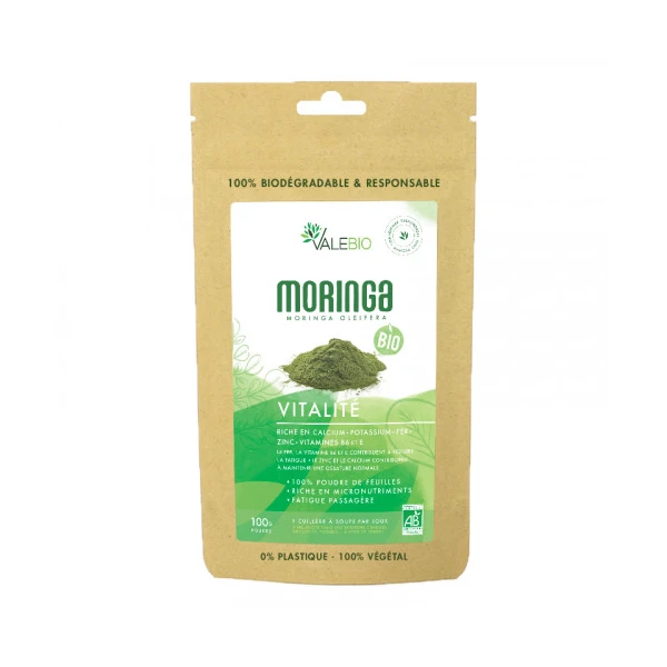 VALEBIO MORINGA BIO Poudre - 100g