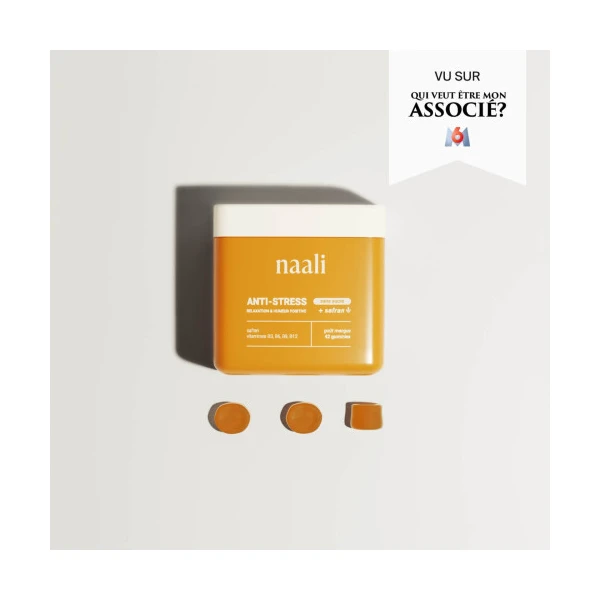NAALI ANTI-STRESS Relaxation et Humeur Positive - 42 Gommes