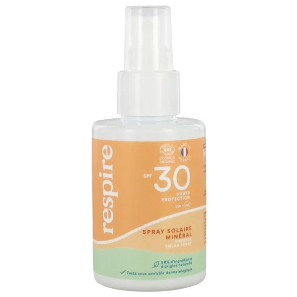 Spray Solaire Naturel & Minéral
Spf 30