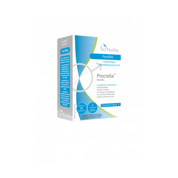 NURILIA PROCRELIA Homme - 30 Comprimes