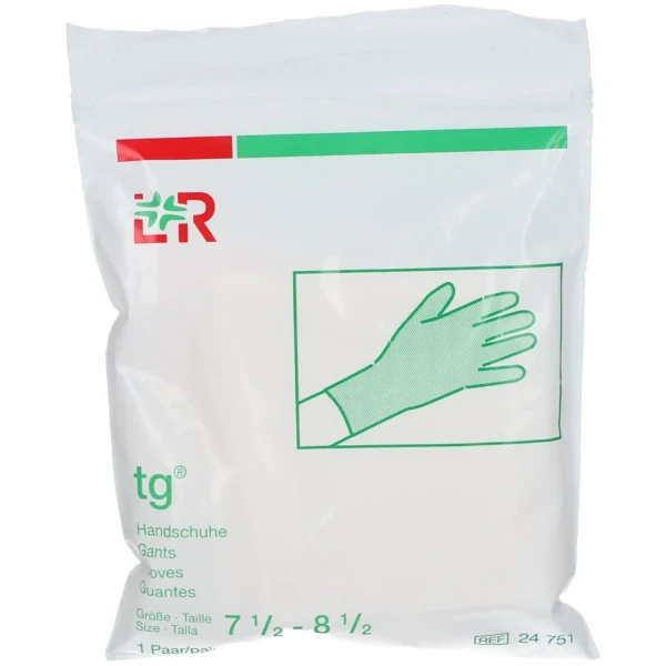 Lohmann & Rauscher tg® Gants en coton Taille M (7 1/2 - 8 1/2)