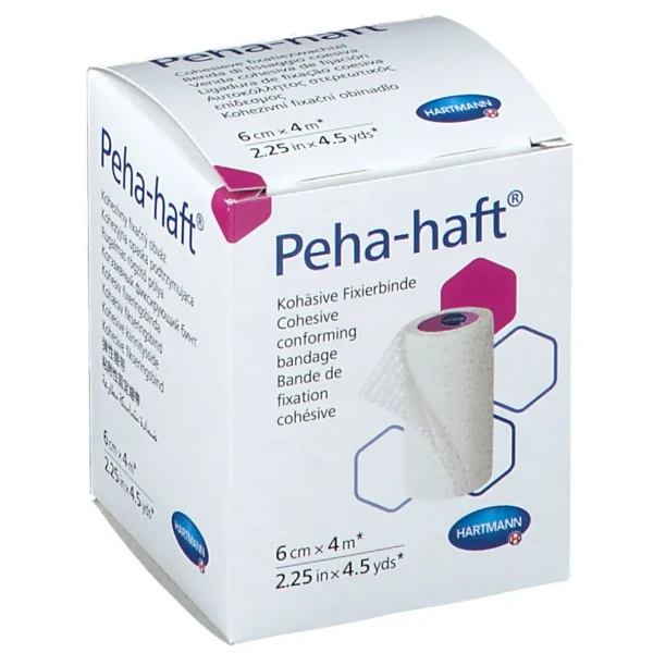 Hartmann Peha-Haft® Bande sans latex 4 m x 6 cm