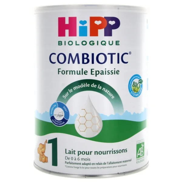 Combiotic 1 Lait pour Nourrissons Formule Épaissie de 0 à 6 Mois Bio 800 g