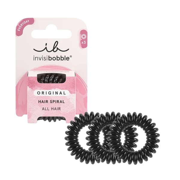 INVISIBOBBLE ORIGINAL True Black - Lot de 3 Elastiques