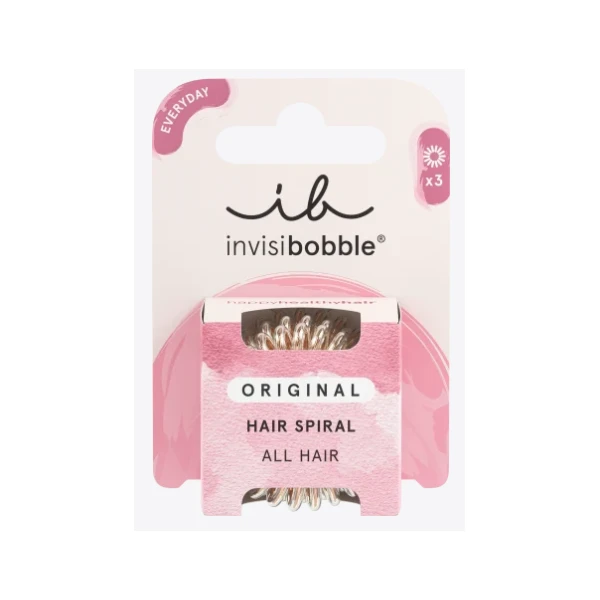 INVISIBOBBLE POWER ACTIVE Bronze Me Pretty - Lot de 3 Elastiques