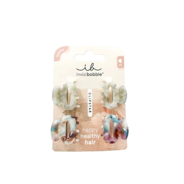 INVISIBOBBLE CLIPSTAR La Pince Tendance Petit Bijoux - 4 Pinces