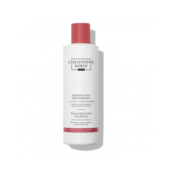 Christophe Robin Rituel Régénérant Shampooing régénérant à l'huile de figue de barbarie Cheveux Secs & Abimés 250ml