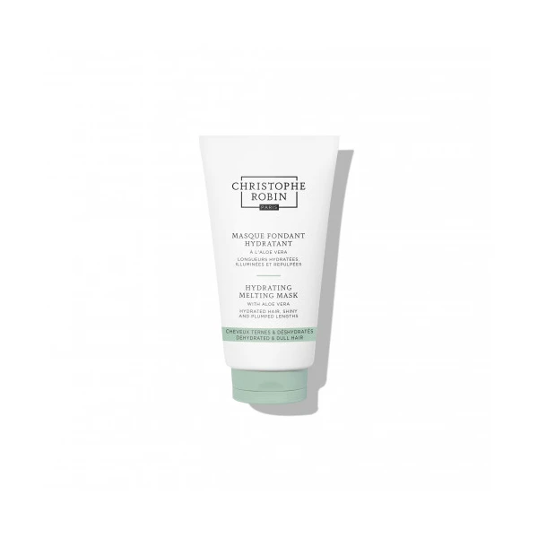 Christophe Robin Rituel Hydratant Masque fondant hydrant Aloe Vera Cheveux Ternes & Déshydratés 75ml