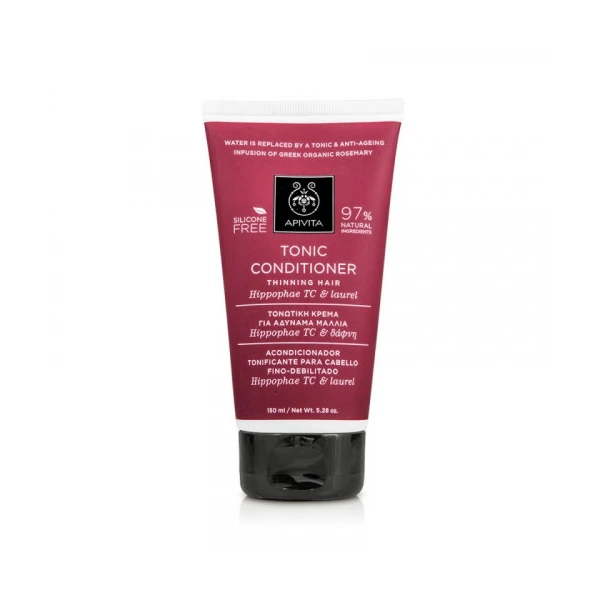 APIVITA Tonic Après-shampooing Tonique Cheveux Clairsemés Hippophae TC & Laurier